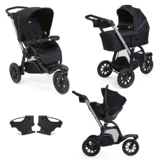 Passeggino Trio Chicco Trio Activ3 collezione 2025 Ebony