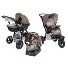 Passeggino Trio Chicco Trio Activ3 Top collezione 2019 Dove Grey