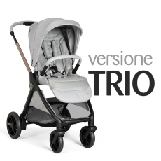 Passeggino Trio Chicco Trio Bellagio collezione 2025 Lunar Rock