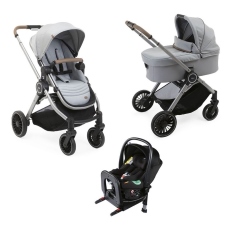 Passeggino Trio Chicco Trio Best Friend Pro Light i-Size collezione 2021 Silverleaf