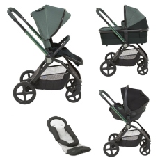 Passeggino Trio Chicco Trio Mysa con Kory Air Plus collezione 2023 Jade Green