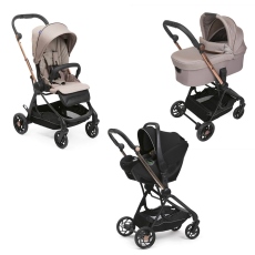 Passeggino Trio Chicco Trio One4Ever con Kory Air Plus collezione 2024 Desert Taupe