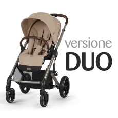 Passeggino Duo Cybex Duo Balios S Lux collezione 2025 Almond Beige