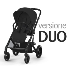 Passeggino Duo Cybex Duo Balios S Lux collezione 2025 Moon Black
