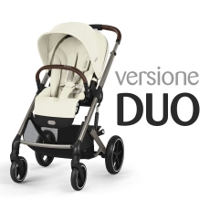 Passeggino Duo Cybex Duo Balios S Lux collezione 2025 Seashell Beige