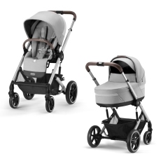 Passeggino Duo Cybex Duo Balios S Lux collezione 2025 Stone Grey