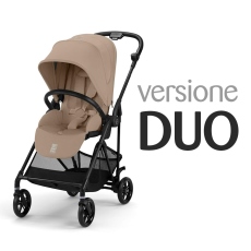 Passeggino Duo Cybex Duo Melio Carbon collezione 2025 Almond Beige