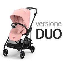Passeggino Duo Cybex Duo Melio Carbon collezione 2025 Candy Pink