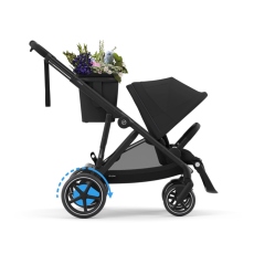 Passeggino Quattro Ruote Cybex e-Gazelle S collezione 2025 Moon Black
