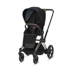 Passeggino Quattro Ruote Cybex e-Priam collezione 2020 Deep Black