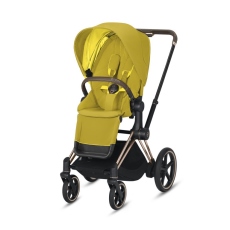 Passeggino Quattro Ruote Cybex e-Priam collezione 2020 mustard yellow