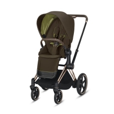 Passeggino Quattro Ruote Cybex e-Priam collezione 2021 Khaki Green