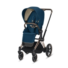Passeggino Quattro Ruote Cybex e-Priam collezione 2021 Mountain Blue