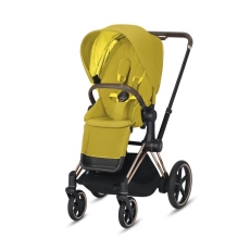 Passeggino Quattro Ruote Cybex e-Priam collezione 2021 Mustard Yellow