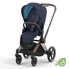 Passeggino Quattro Ruote Cybex e-Priam collezione 2023 Dark Navy