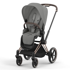 Passeggino Quattro Ruote Cybex e-Priam collezione 2025 Mirage Grey