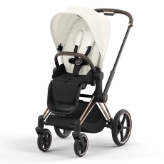 Passeggino Quattro Ruote Cybex e-Priam collezione 2025 Off White