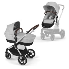 Passeggino Duo Cybex Eos Lux collezione 2025 Lava Grey