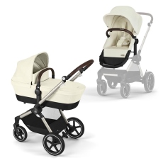 Passeggino Duo Cybex Eos Lux collezione 2025 Seashell Beige