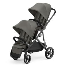 Passeggino Gemellare Cybex Gazelle S Duo collezione 2020 Soho Grey