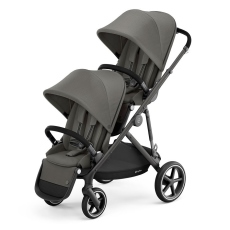Passeggino Gemellare Cybex Gazelle S Duo collezione 2022 Soho Grey