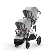 Passeggino Gemellare Cybex Gazelle S Duo collezione 2023 Lava Grey