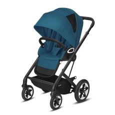 Passeggino Quattro Ruote Cybex Talos S Lux collezione 2020 River Blue - Black Frame
