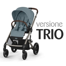 Passeggino Trio Cybex Trio Balios S Lux collezione 2025 Stormy Blue