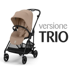 Passeggino Trio Cybex Trio Melio Carbon collezione 2025 Almond Beige