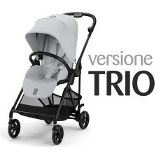 Passeggino Trio Cybex Trio Melio Carbon collezione 2025 Fog Grey