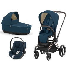 Passeggino Trio Cybex Trio Priam collezione 2022 Mountain Blue