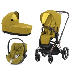 Passeggino Trio Cybex Trio Priam collezione 2022 Mustard Yellow