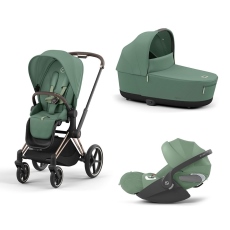 Passeggino Trio Cybex Trio Priam collezione 2025 Leaf Green