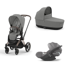 Passeggino Trio Cybex Trio Priam collezione 2025 Mirage Grey