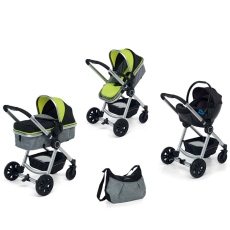 Passeggino Trio Foppapedretti Bikini Plus collezione 2019 Green