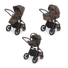 Passeggino Trio Foppapedretti Commander Trio collezione 2025 Cinnamon Brown