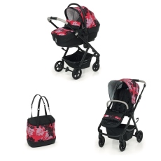 Passeggino Duo Foppapedretti Duo Eureka Classic collezione 2022 Passion Rose