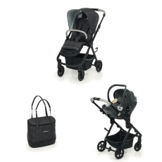 Passeggino Duo Foppapedretti Duo Eureka Next collezione 2021 Black Diamond