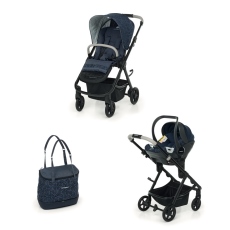 Passeggino Duo Foppapedretti Duo Eureka Next collezione 2021 Blue Sapphire