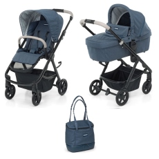 Passeggino Duo Foppapedretti Duo Eureka Smart collezione 2020 Denim