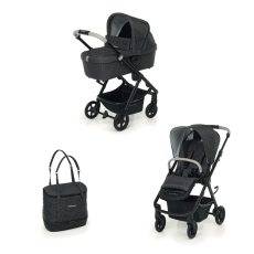 Passeggino Duo Foppapedretti Duo Eureka Smart collezione 2021 Black Diamond