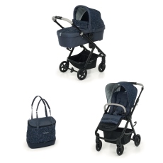 Passeggino Duo Foppapedretti Duo Eureka Smart collezione 2021 Blue Sapphire