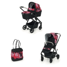 Passeggino Duo Foppapedretti Duo Eureka Smart collezione 2021 Passion Rose
