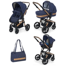 Passeggino Trio Foppapedretti iWood collezione 2020 Active Jeans