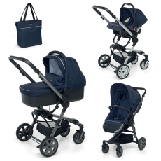Passeggino Trio Foppapedretti Supertres collezione 2020 Navy