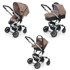 Passeggino Trio Foppapedretti Supertres collezione 2024 Desert