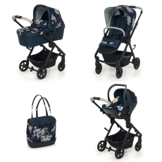 Passeggino Trio Foppapedretti Trio Eureka Smart Next collezione 2021 Royal Rose