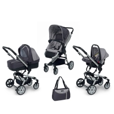 Passeggino Trio Foppapedretti Up3 collezione 2020 Sport Grey