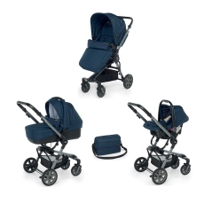 Passeggino Trio Foppapedretti Up3 collezione 2021 Elegant Blue