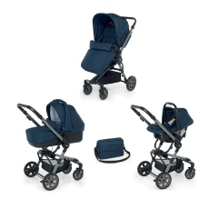 Passeggino Trio Foppapedretti Up3 collezione 2022 Elegant Blue